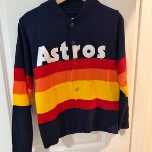 Houston Astros Striped Cardigan